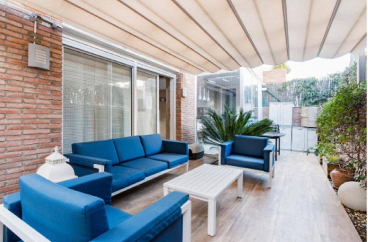 Апартаменти Bonito Duplex Con Piscina En Barcelona&Playa Tiana Екстер'єр фото